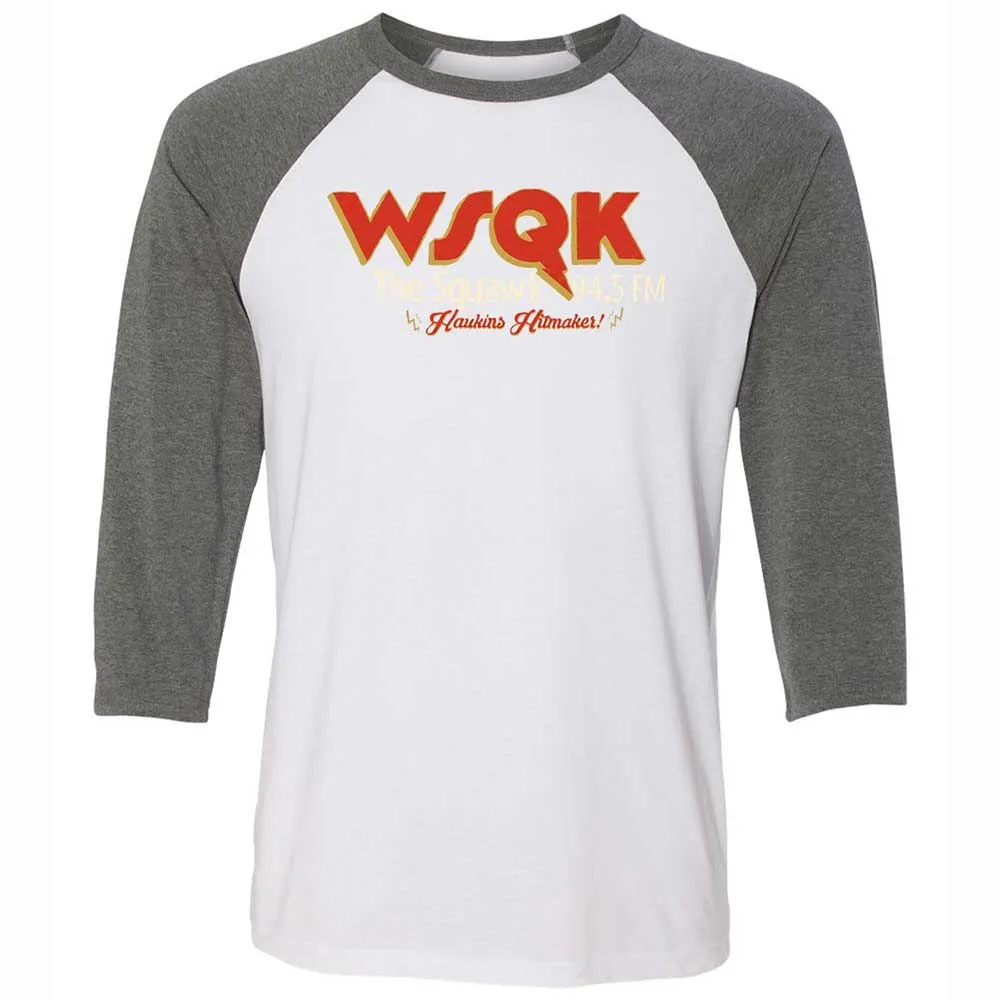 The Squawk Radio - White/Deep Heather - 11