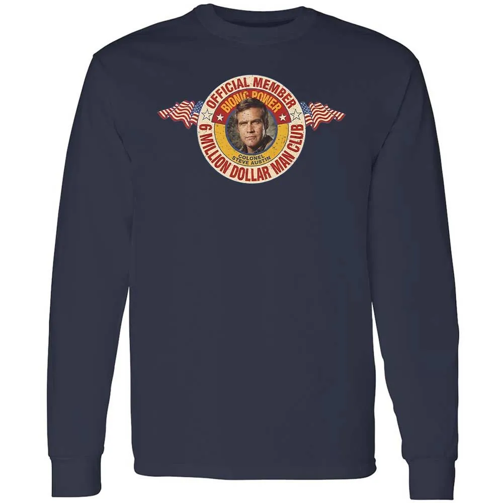 Long Sleeve T-Shirt - D1VGR2YN - Navy - 2
