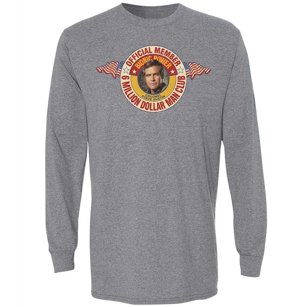 Long Sleeve T-Shirt - D1VGR2YN - Graphite Heather - 8