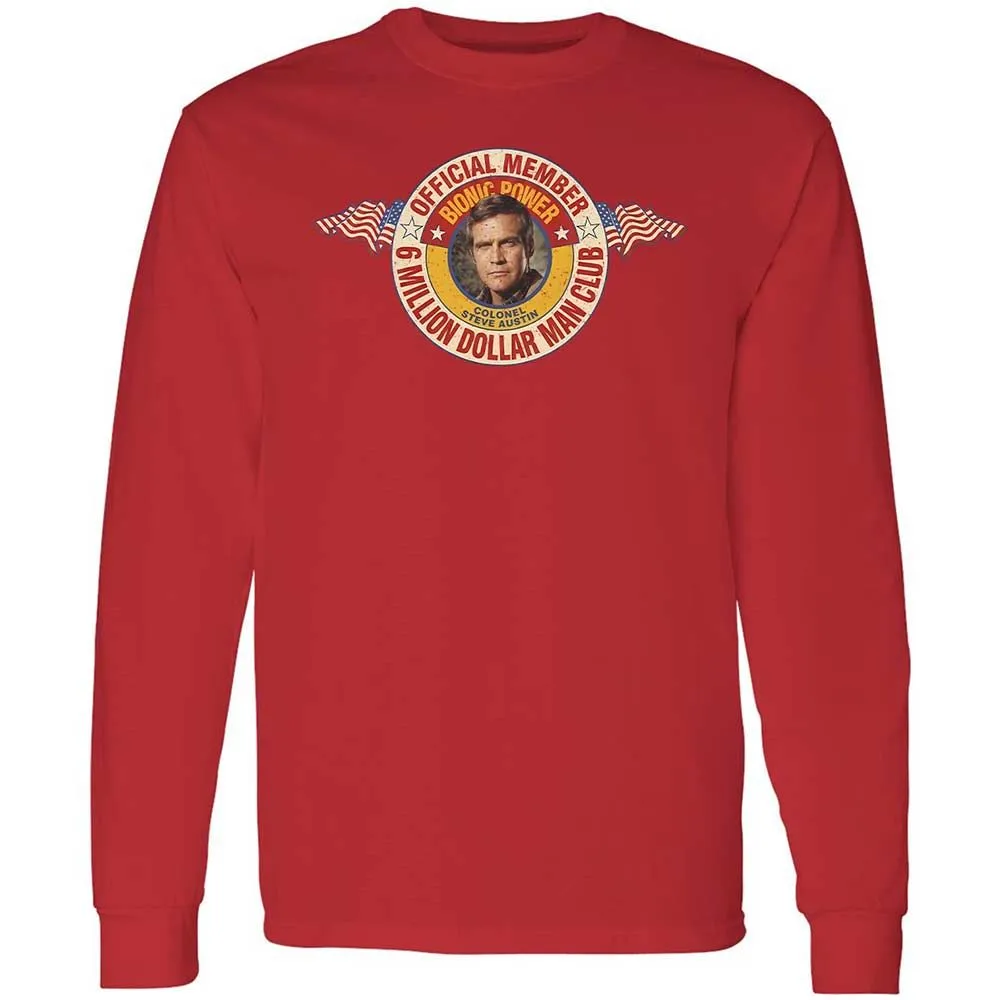 Long Sleeve T-Shirt - D1VGR2YN - Red - 11