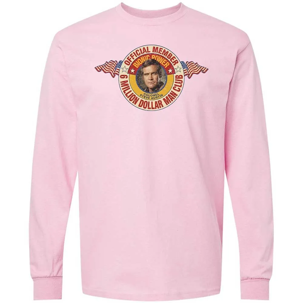 Long Sleeve T-Shirt - D1VGR2YN - Light Pink - 16