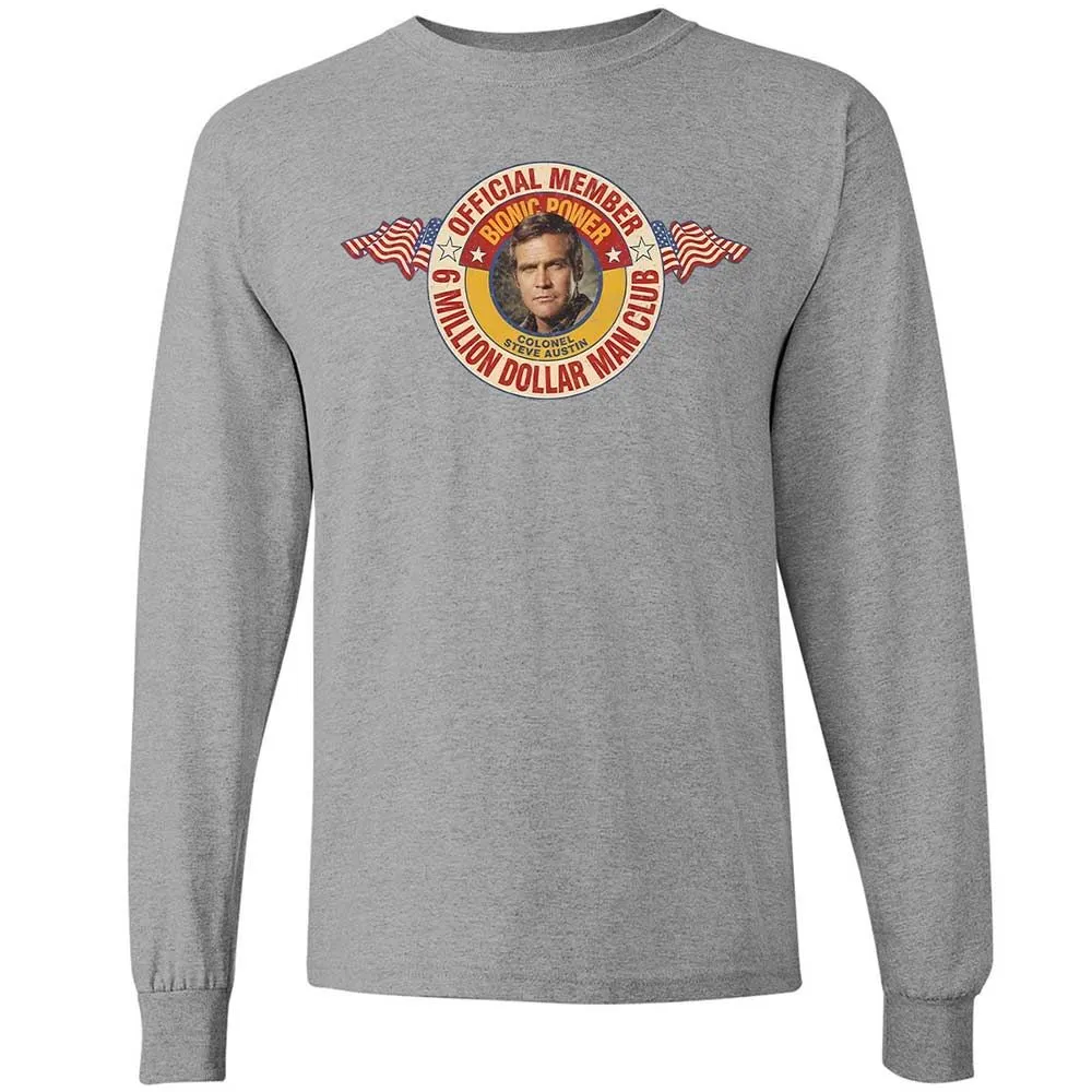 Long Sleeve T-Shirt - D1VGR2YN - Sport Grey - 19