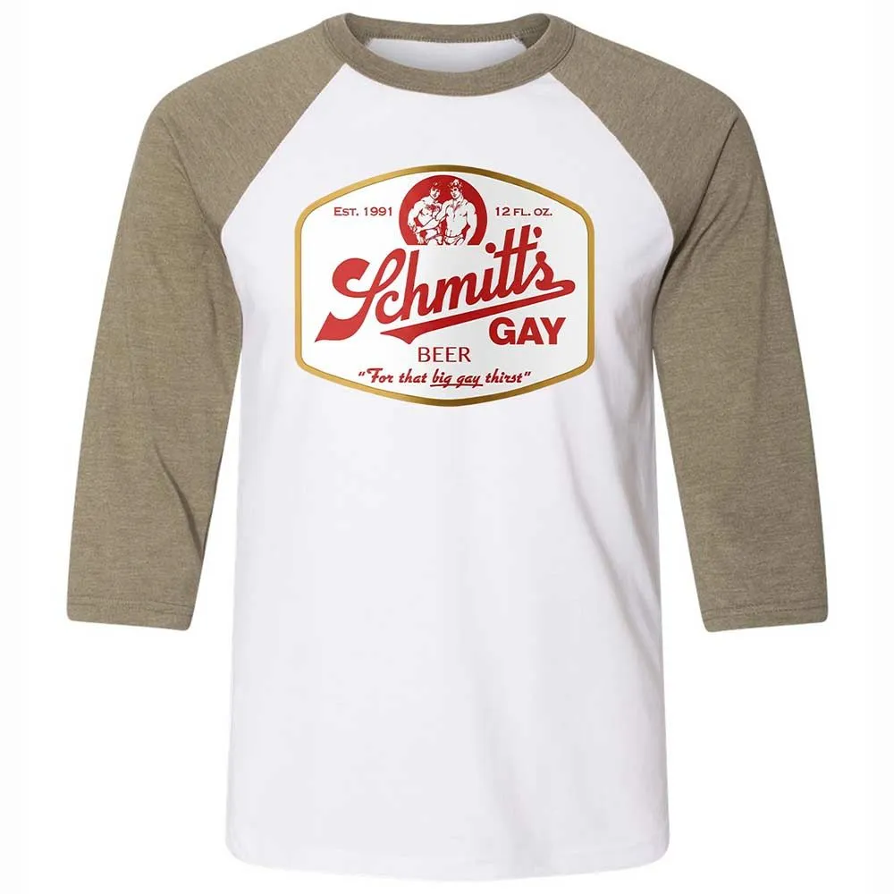 Schmitt's Gay Beer - White/Heather Olive - 4