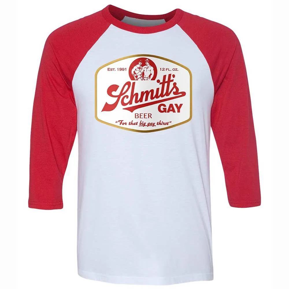 Schmitt's Gay Beer - White/Red - 9