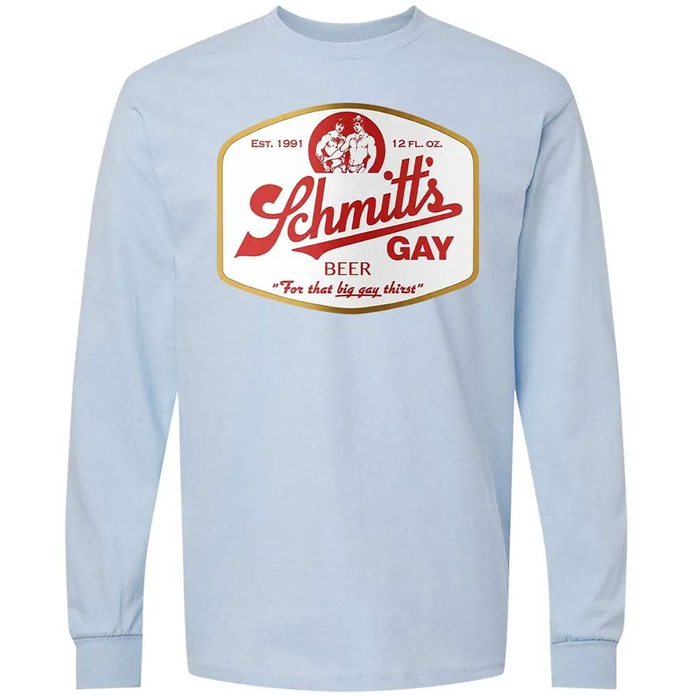 Schmitt's Gay Beer - Light Blue - 4