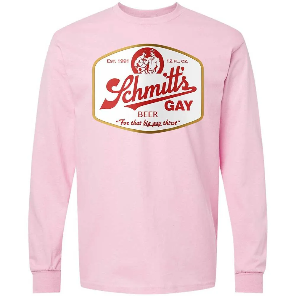 Schmitt's Gay Beer - Light Pink - 6