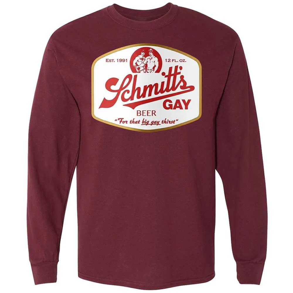 Schmitt's Gay Beer - Maroon - 16