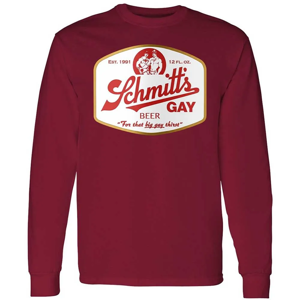 Schmitt's Gay Beer - Cardinal Red - 17