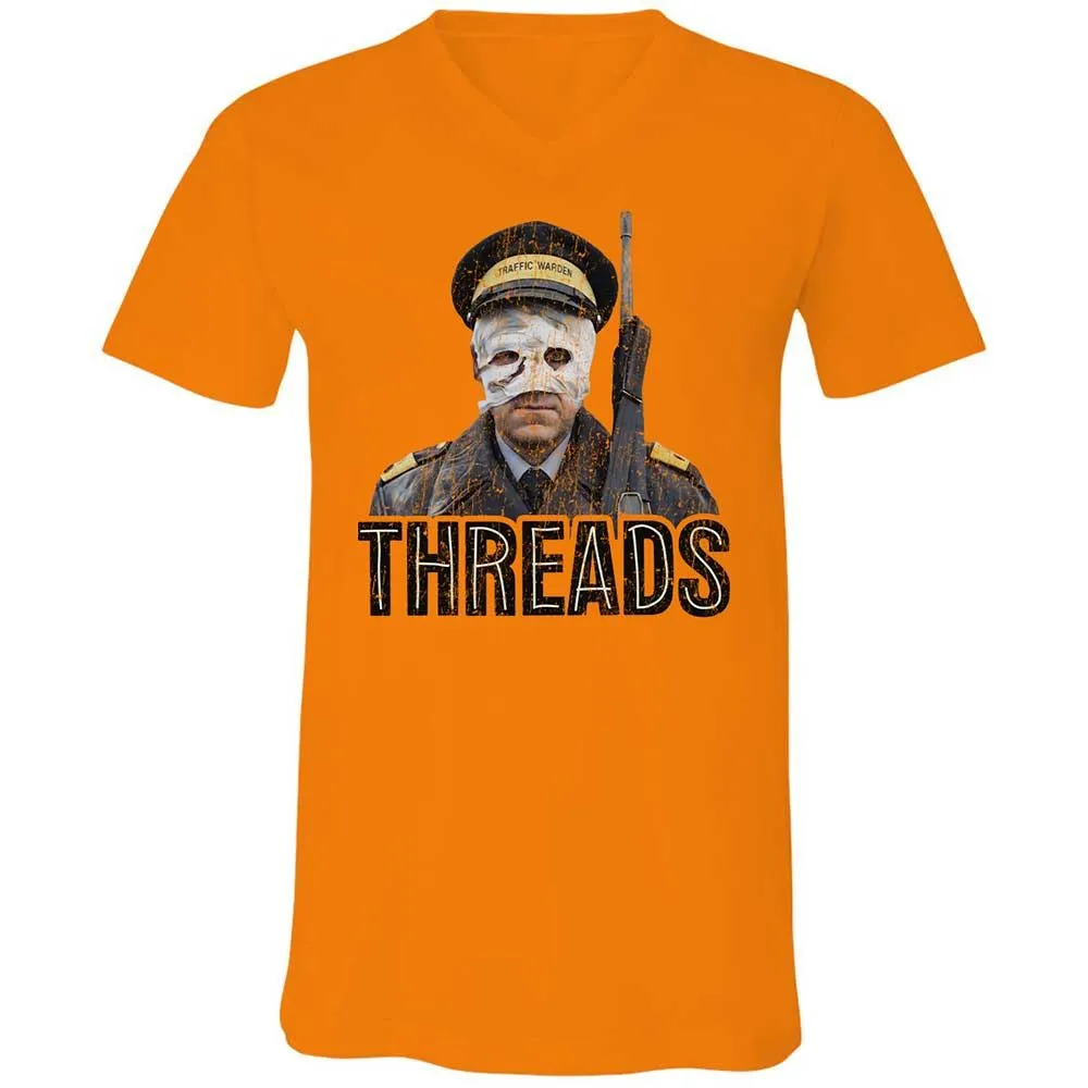 Unisex V-Neck T-Shirt - BMDM164U - Orange - 7