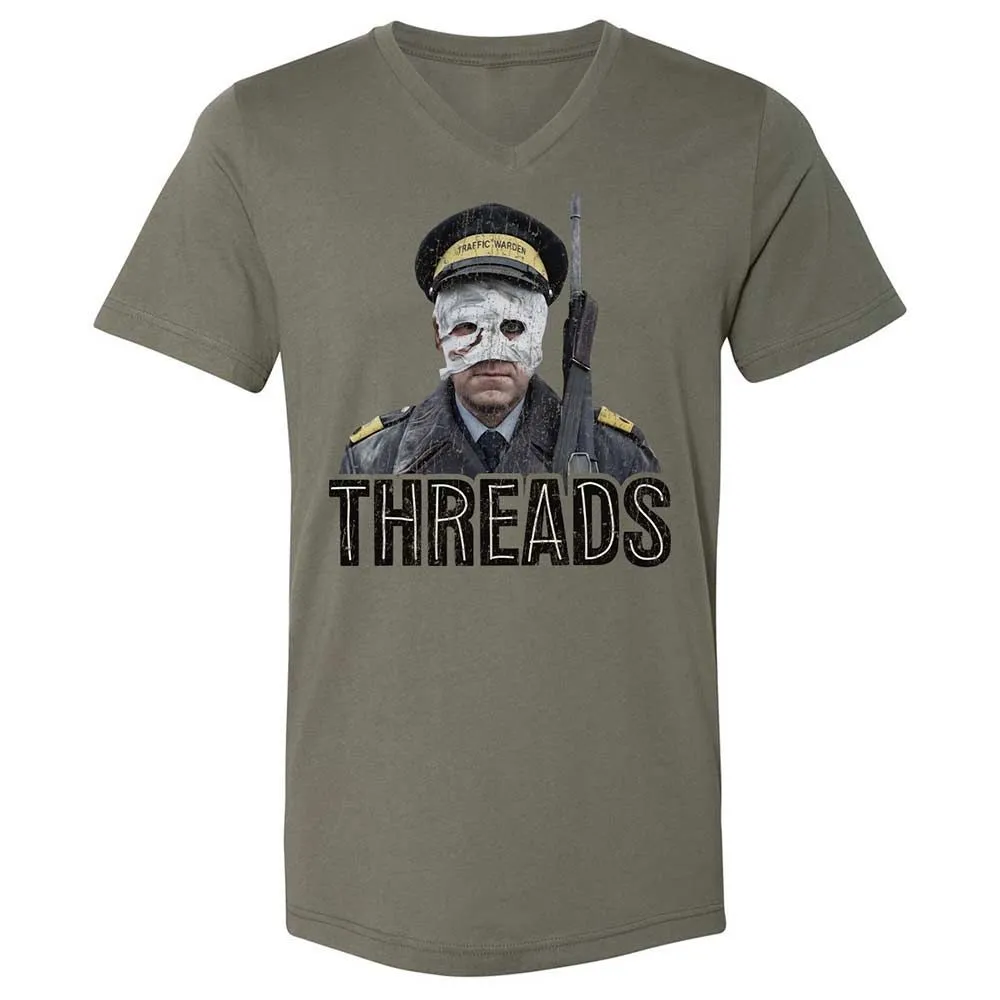 Unisex V-Neck T-Shirt - BMDM164U - Military Green - 15