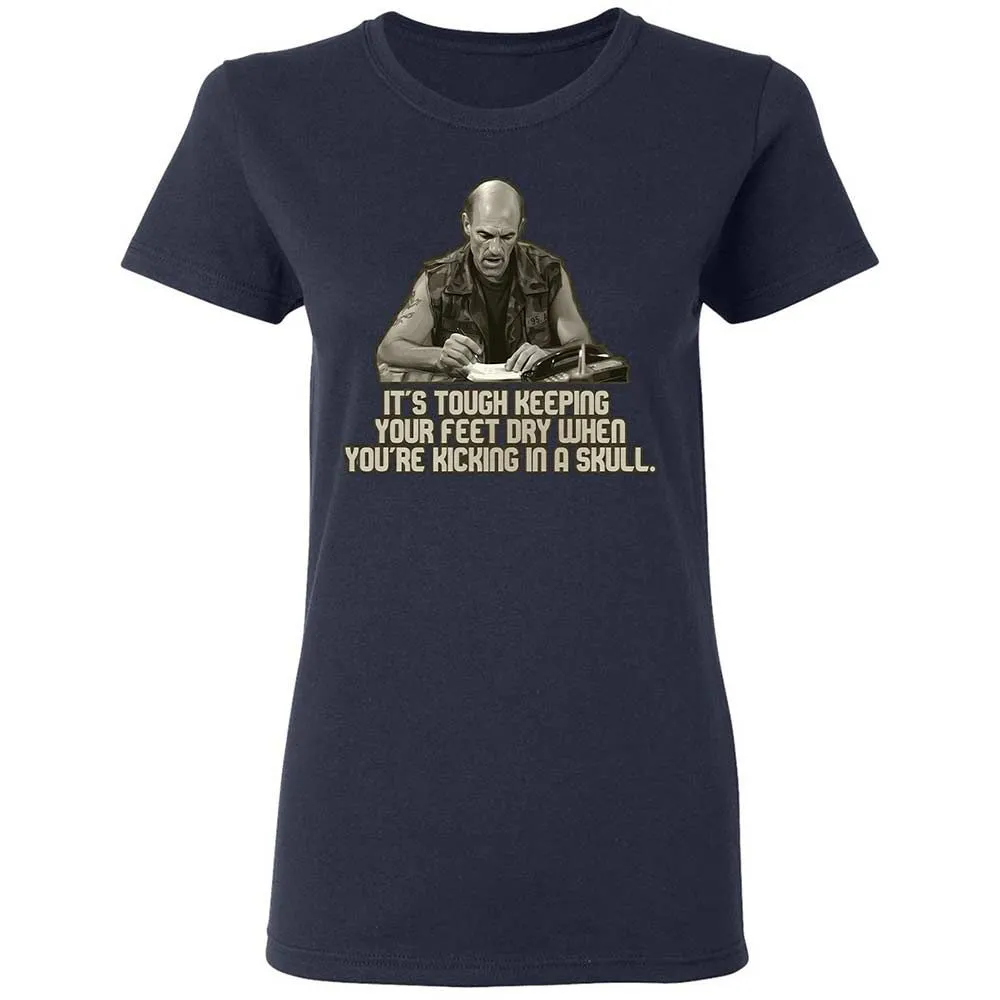 Women's T-Shirt - 5V9PGDBV - Navy - 14