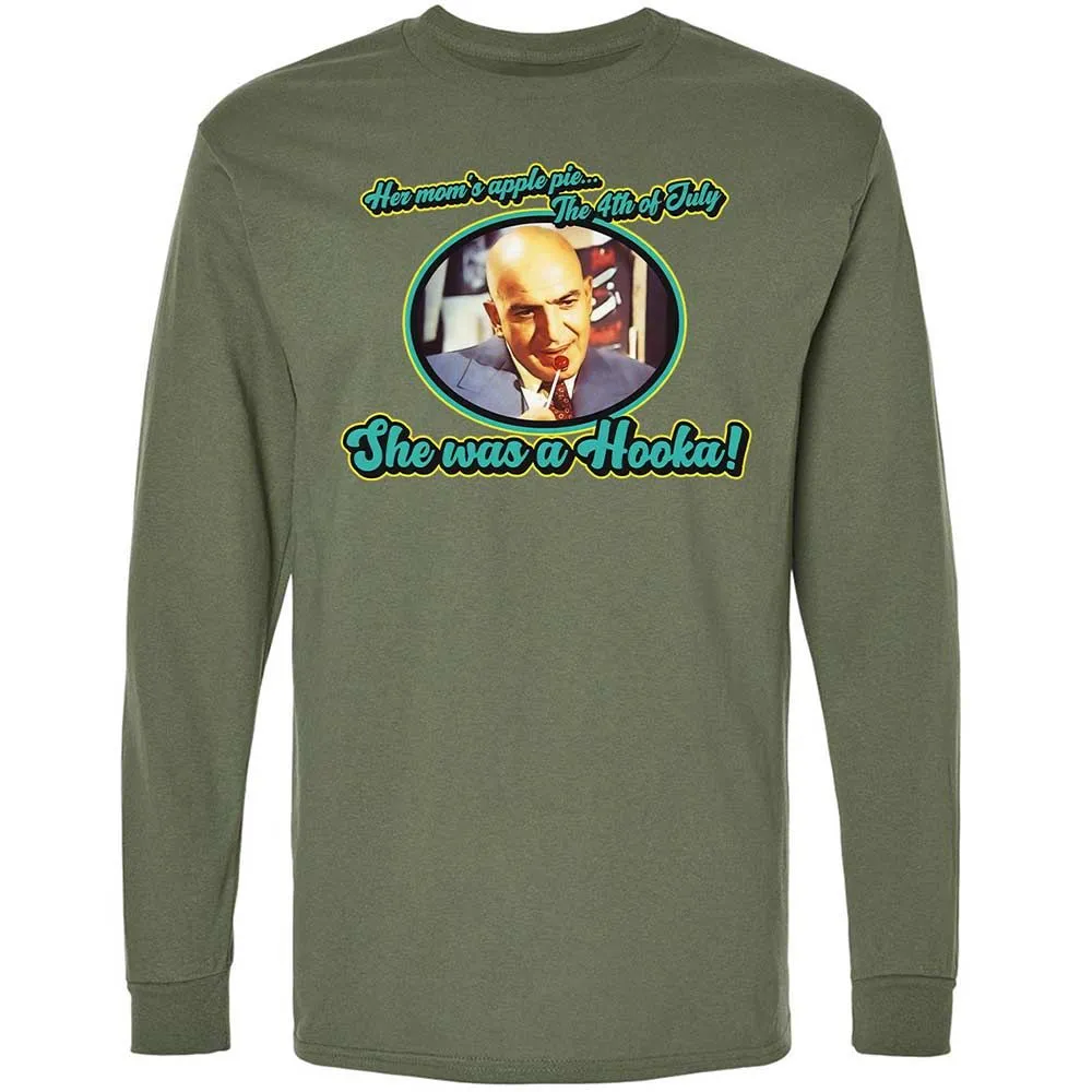Long Sleeve T-Shirt - LJNX5168 - Military Green - 9