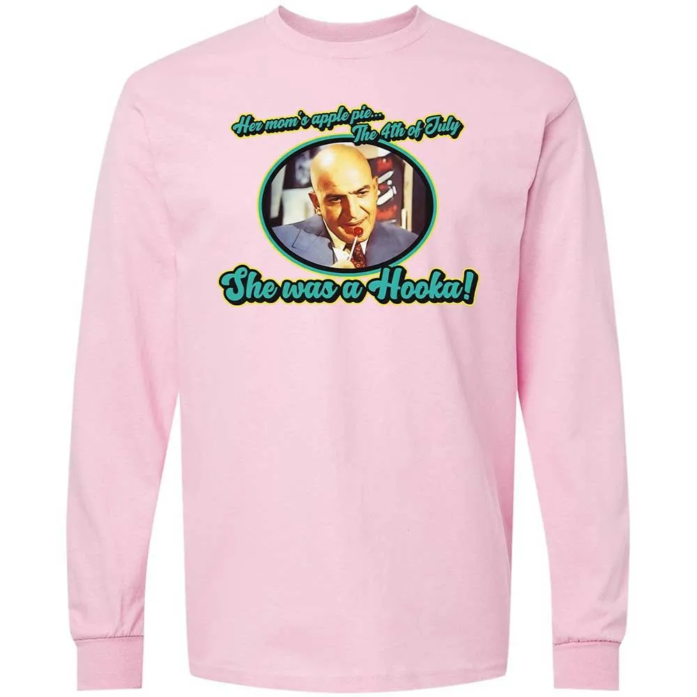 Long Sleeve T-Shirt - LJNX5168 - Light Pink - 16