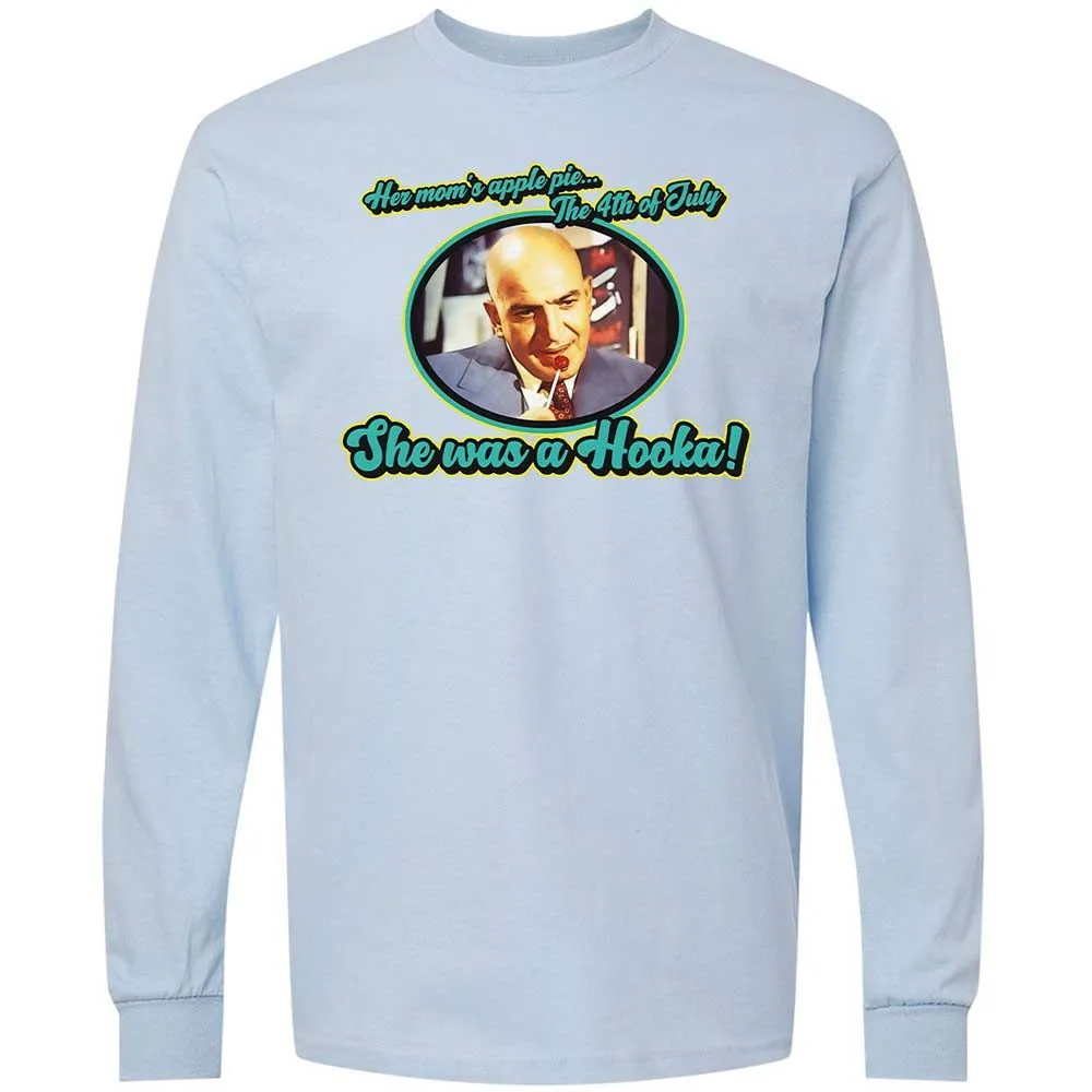 Long Sleeve T-Shirt - LJNX5168 - Light Blue - 18