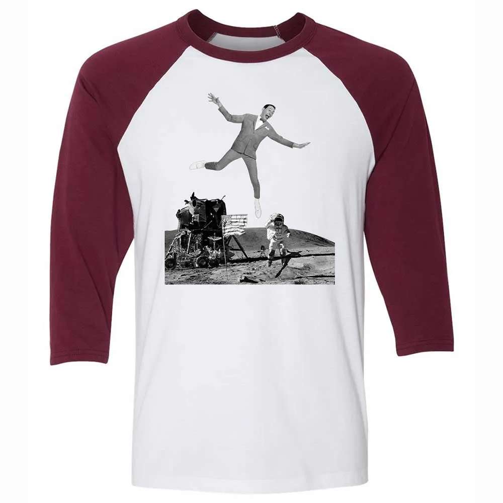 Unisex 3/4 Baseball Tee - MMTEZH6B - White/Maroon - 7