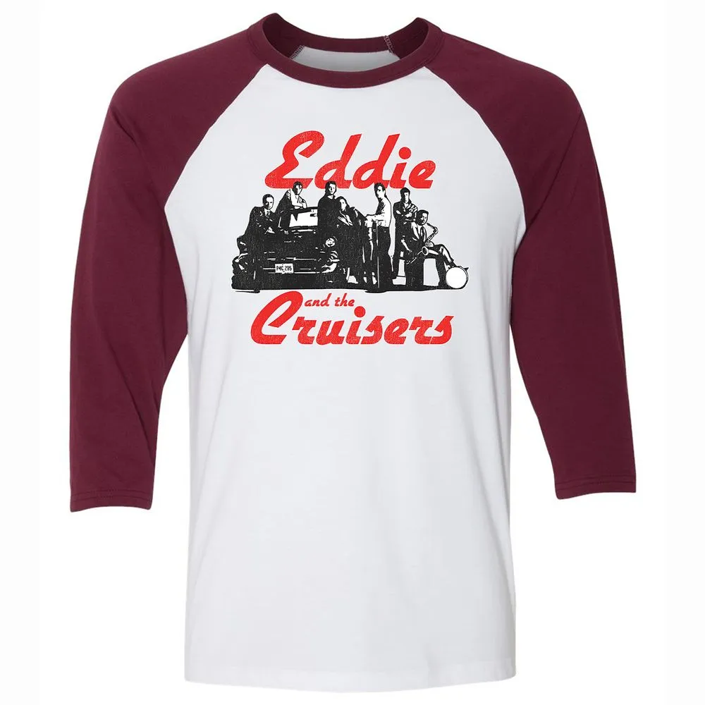 Eddie and the Cruisers - White/Maroon - 7