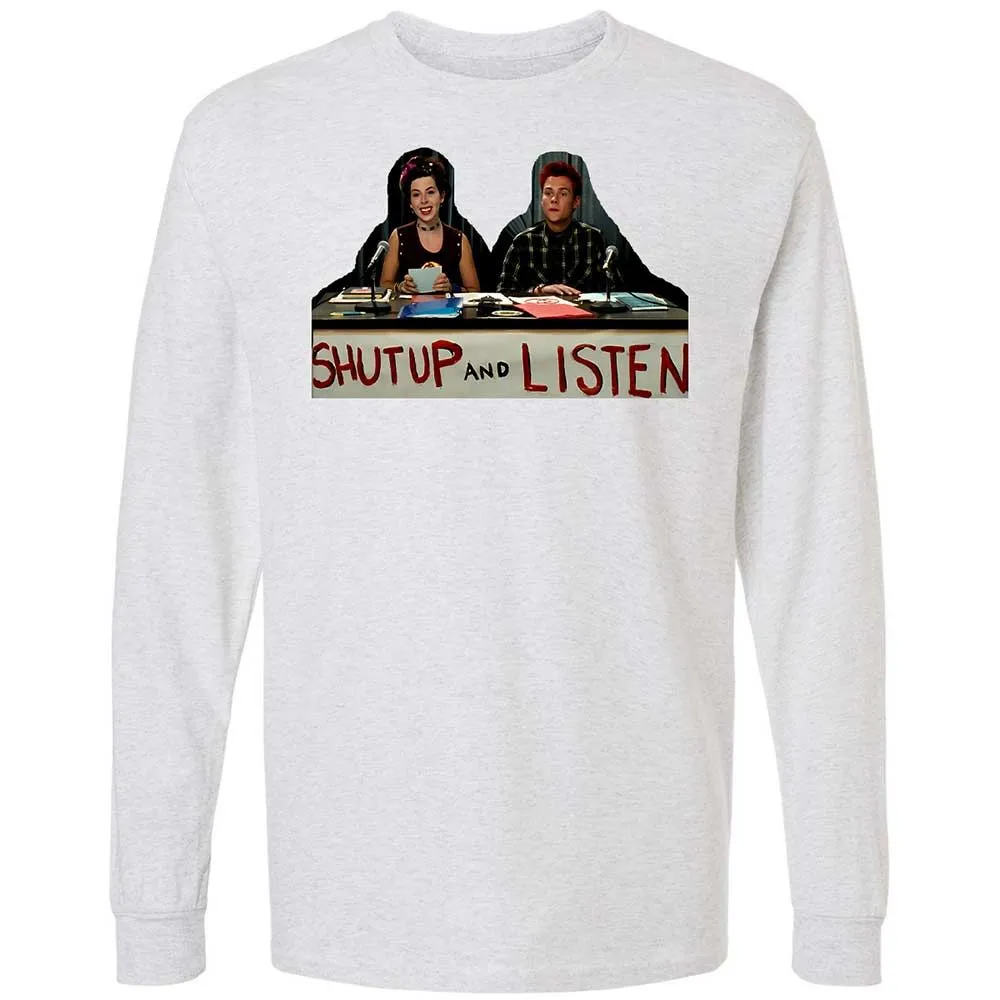 Long Sleeve T-Shirt - X1C5QY8Z - Ash - 2