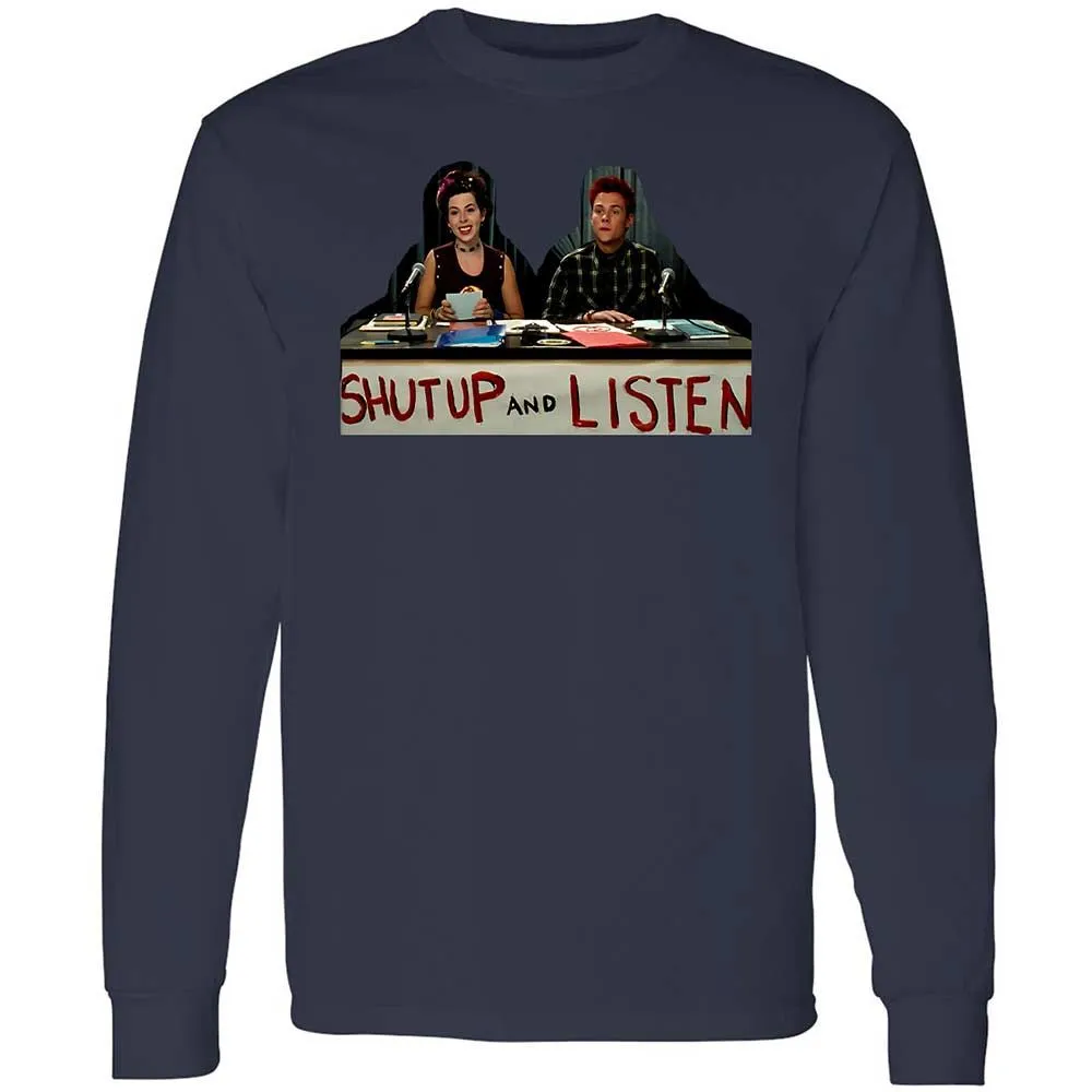 Long Sleeve T-Shirt - X1C5QY8Z - Navy - 13