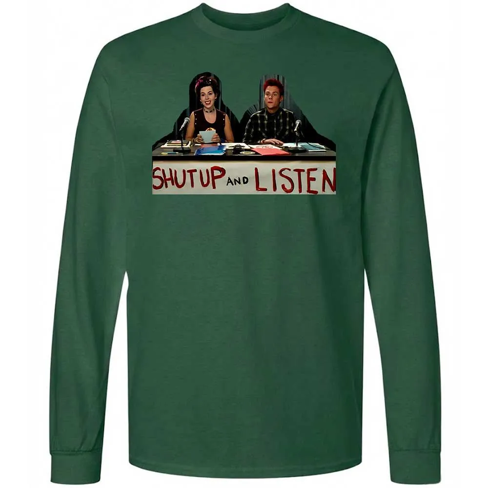 Long Sleeve T-Shirt - X1C5QY8Z - Forest Green - 14