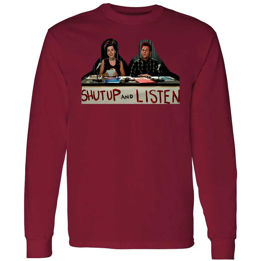 Long Sleeve T-Shirt - X1C5QY8Z - Cardinal Red - 17