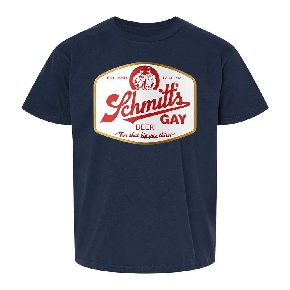 Schmitt's Gay Beer - Navy - 8