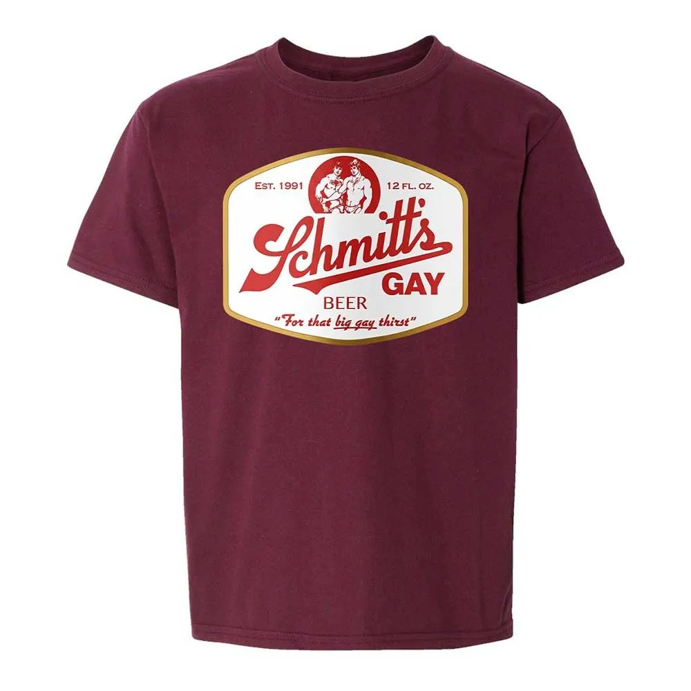 Schmitt's Gay Beer - Maroon - 19