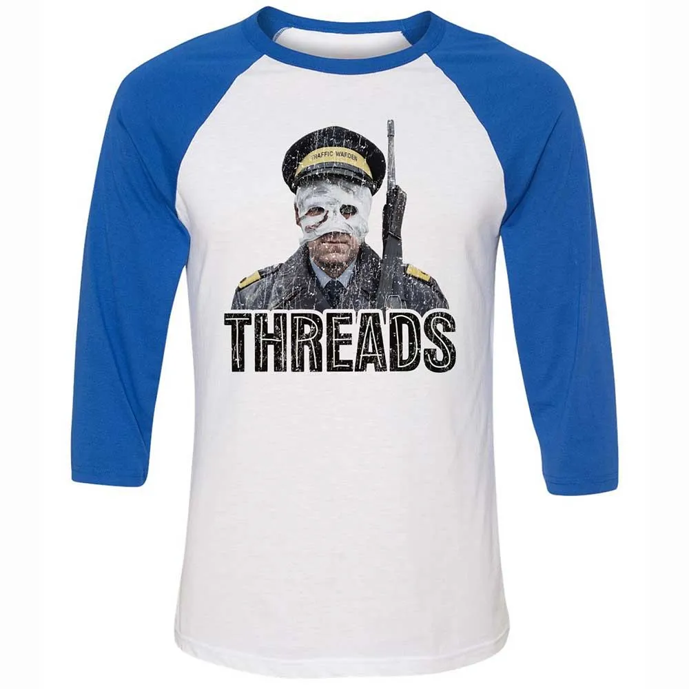 Unisex 3/4 Baseball Tee - M5NMAZC7 - White/True Royal - 10