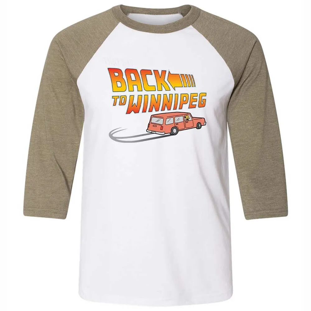 Unisex 3/4 Baseball Tee - EU8Z4K4H - White/Heather Olive - 4