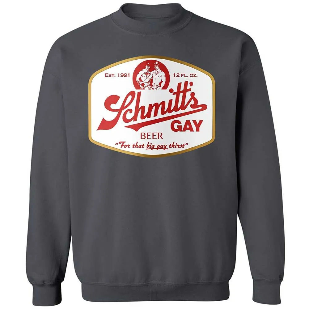 Schmitt's Gay Beer - Charcoal - 18