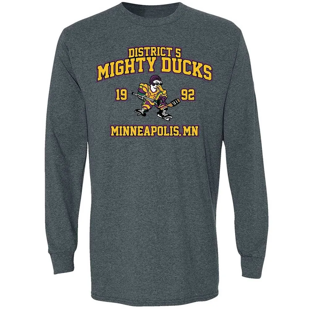 District 5 Ducks - Dark Heather - 5