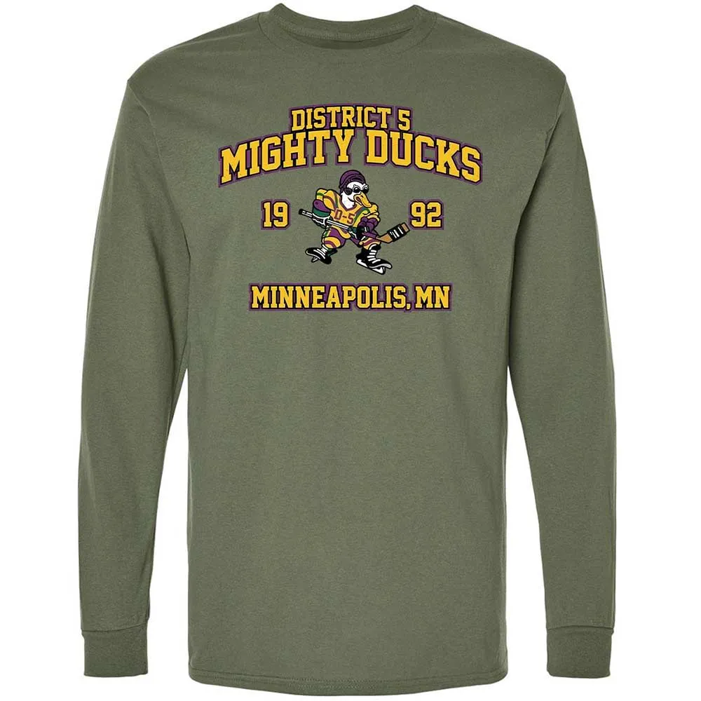 District 5 Ducks - Military Green - 9