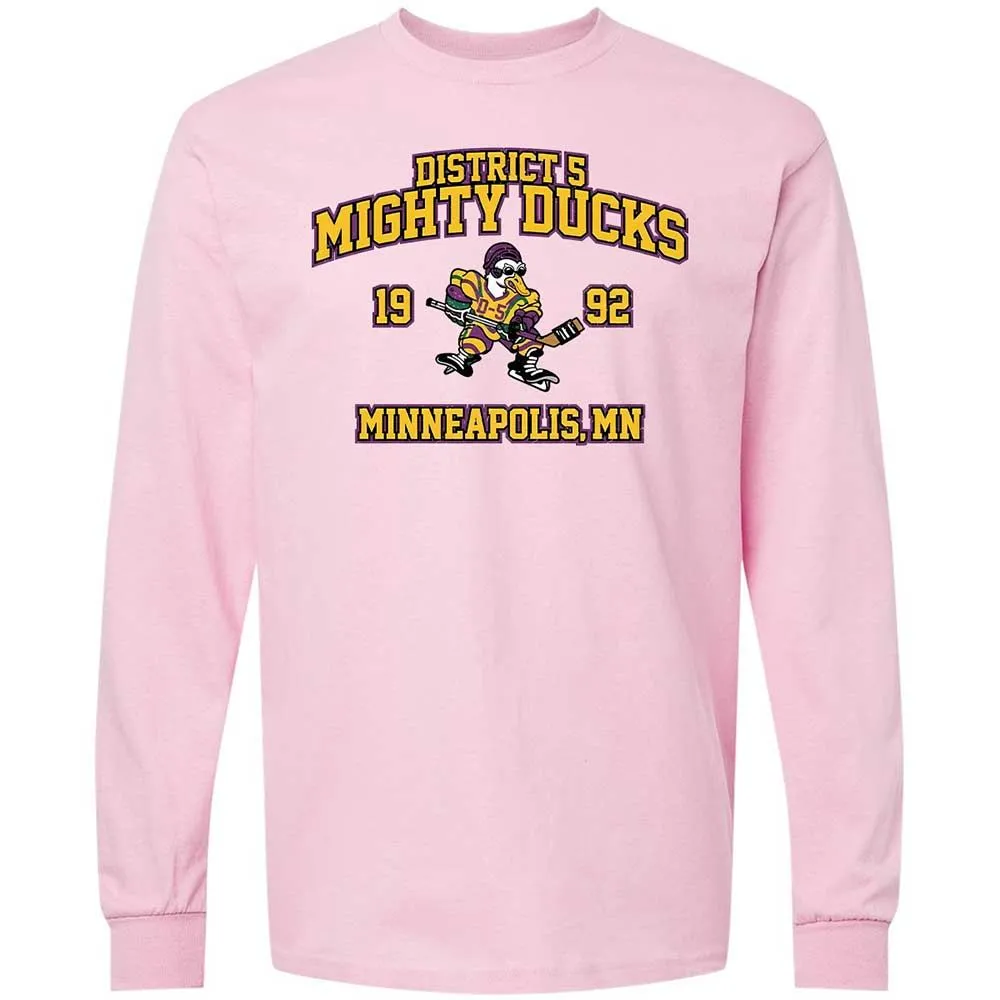 District 5 Ducks - Light Pink - 16