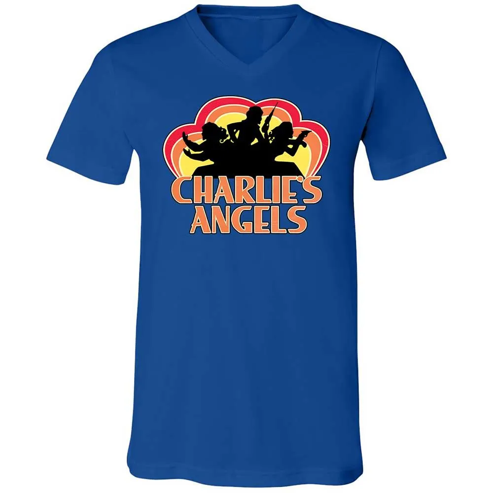 Unisex V-Neck T-Shirt - Z4CVRML5 - True Royal - 4
