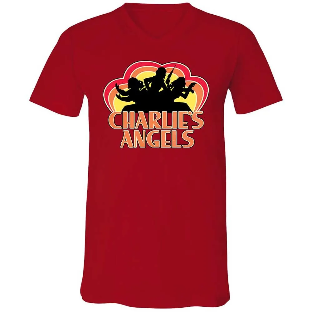 Unisex V-Neck T-Shirt - Z4CVRML5 - Red - 6