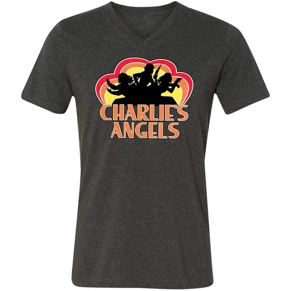 Unisex V-Neck T-Shirt - Z4CVRML5 - Dark Grey Heather - 9