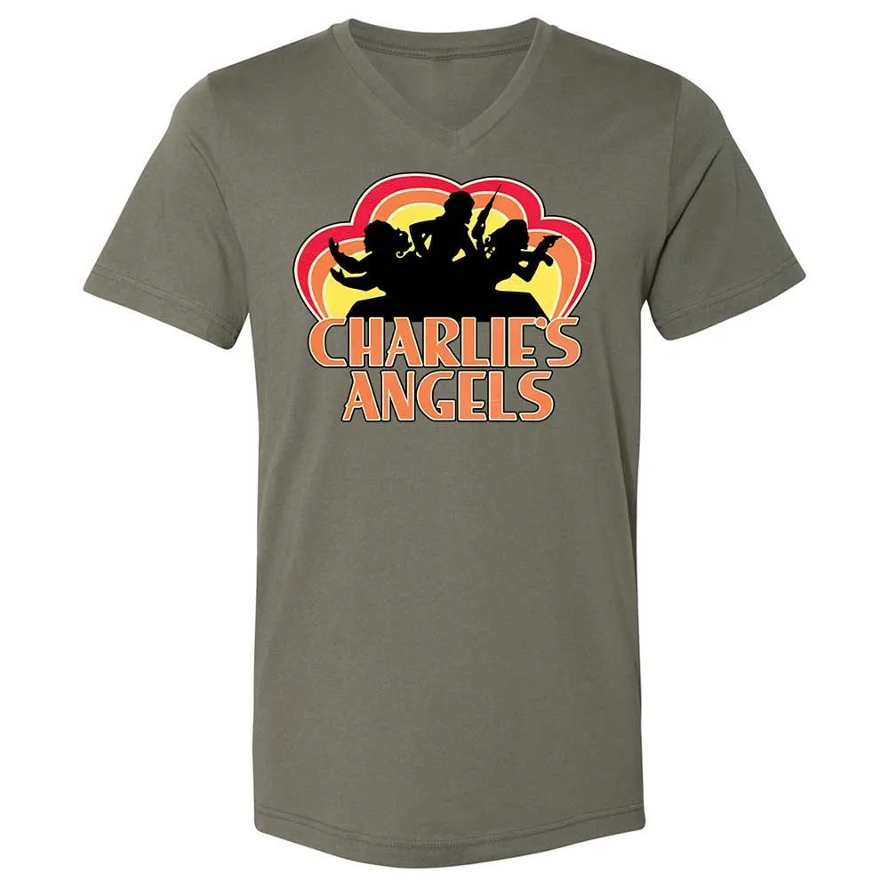 Unisex V-Neck T-Shirt - Z4CVRML5 - Military Green - 11