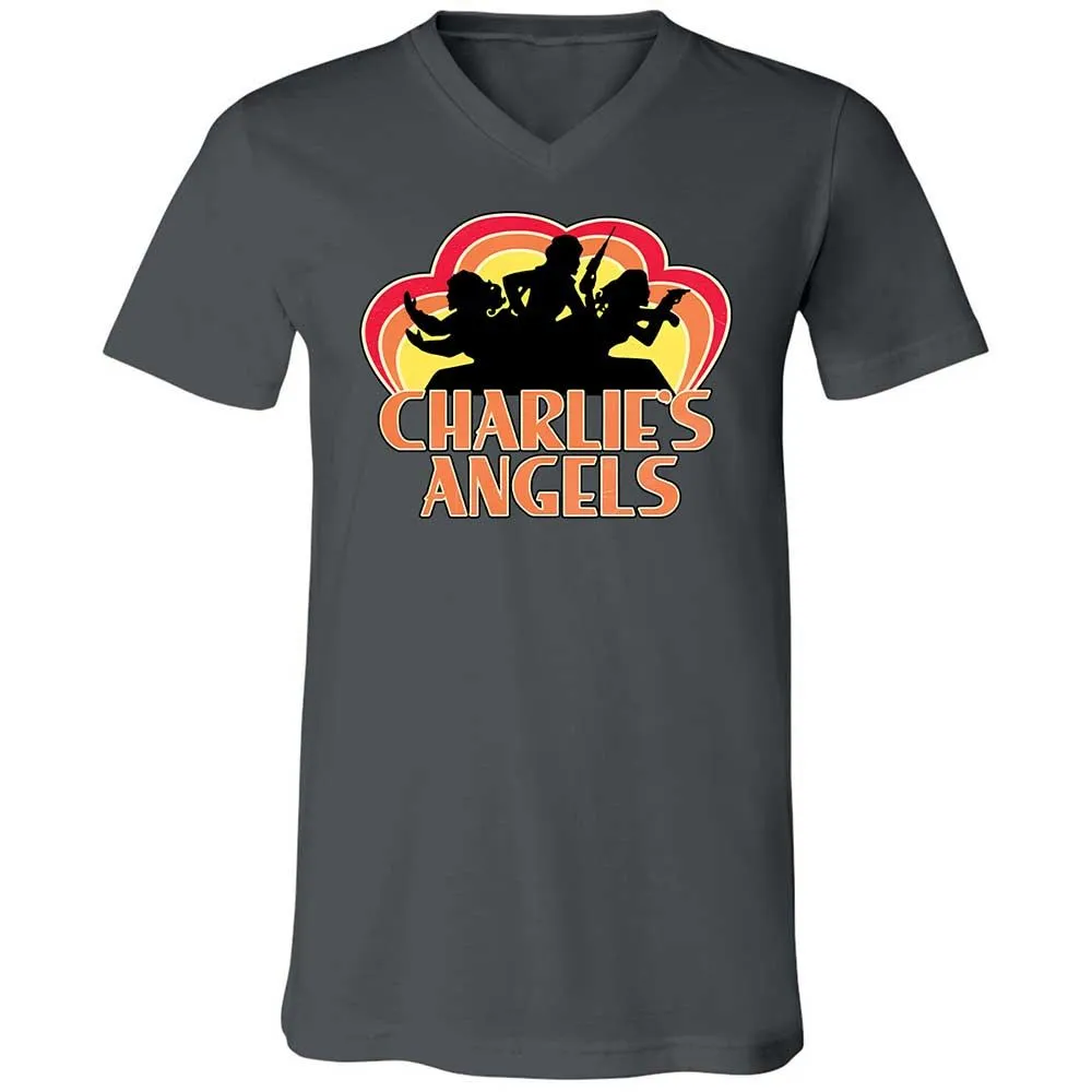 Unisex V-Neck T-Shirt - Z4CVRML5 - Asphalt - 13