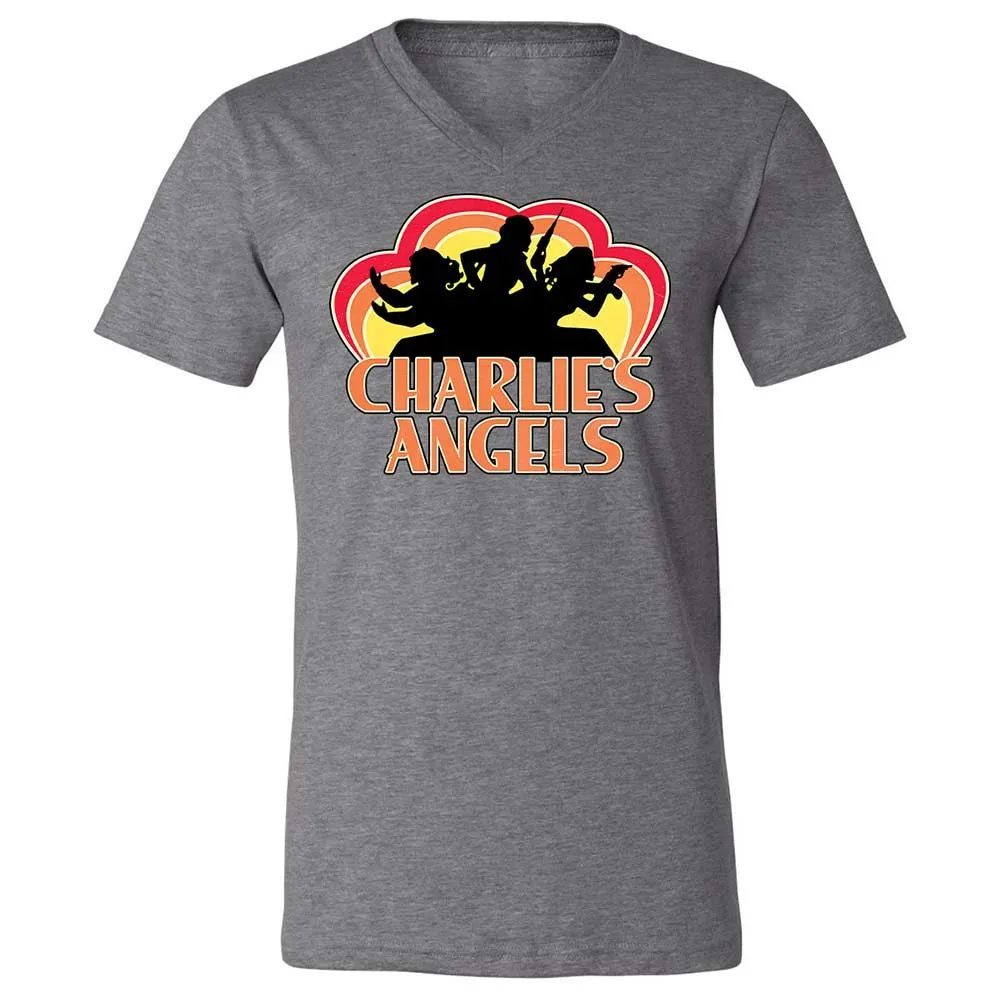 Unisex V-Neck T-Shirt - Z4CVRML5 - Deep Heather - 14