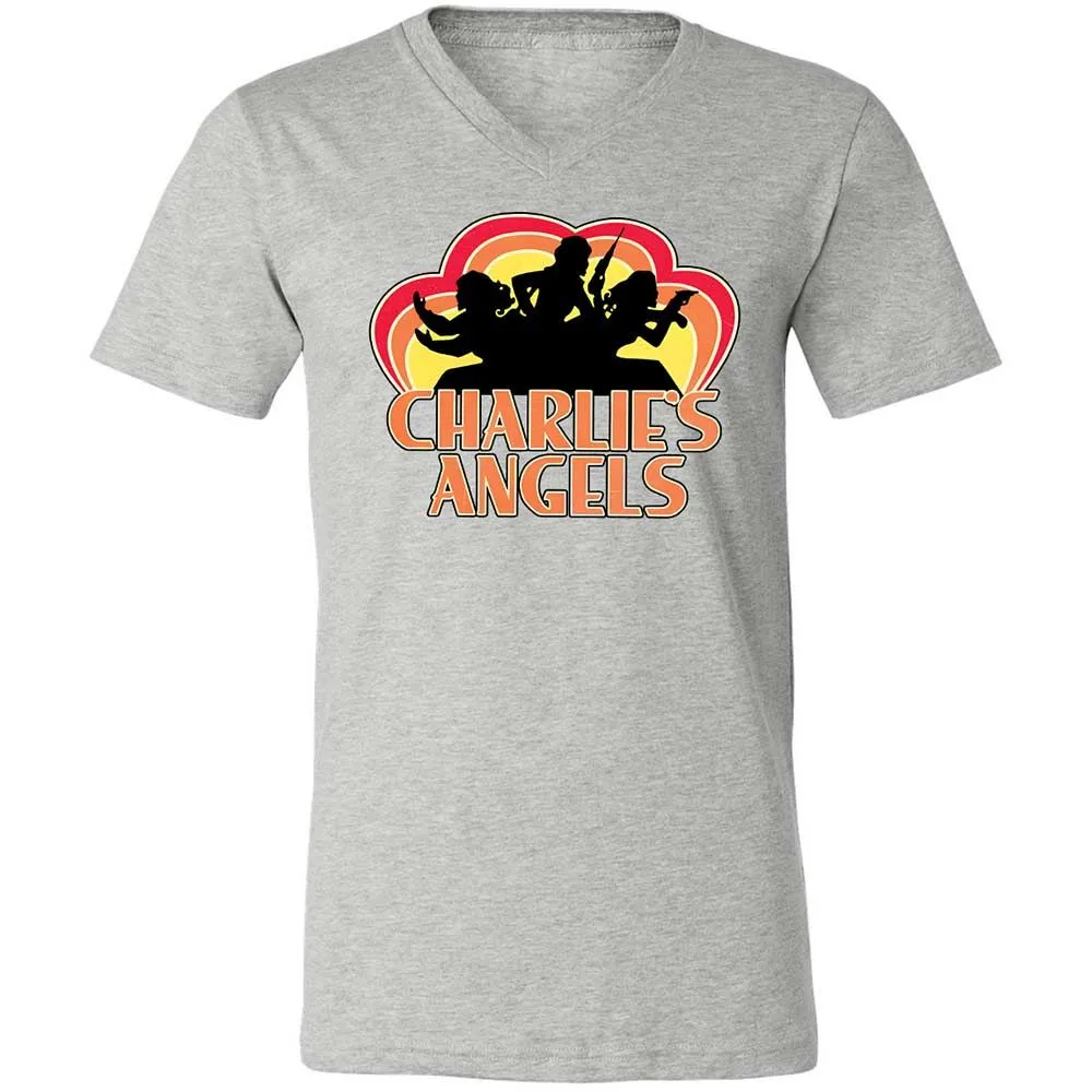Unisex V-Neck T-Shirt - Z4CVRML5 - Athletic Heather - 15