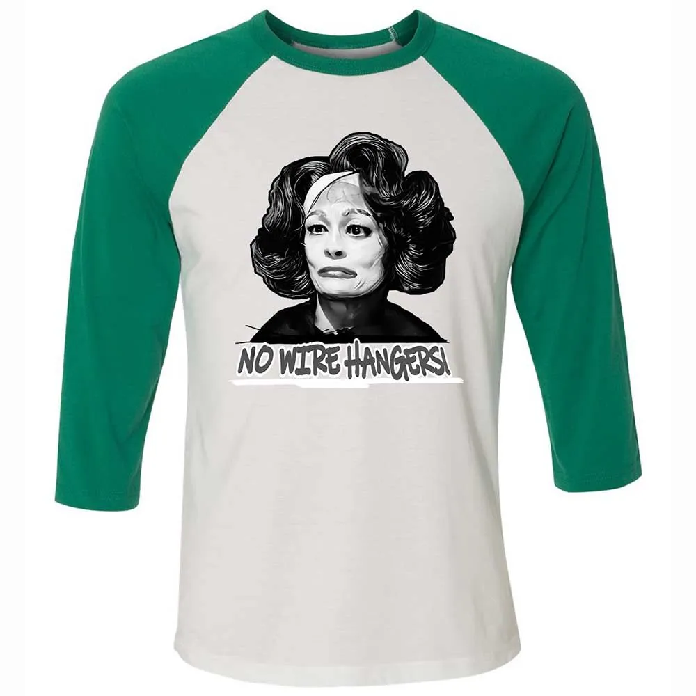 Unisex 3/4 Baseball Tee - AUA7FAJY - White/Kelly - 6
