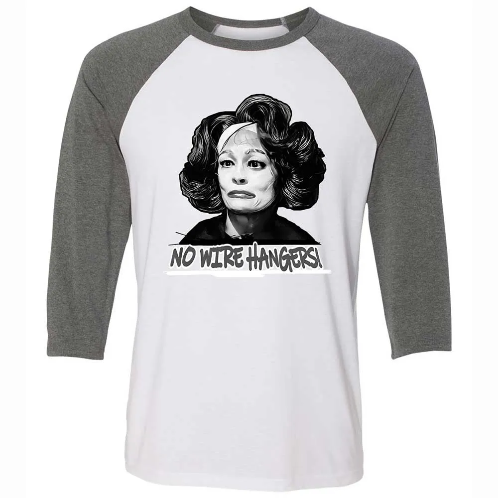 Unisex 3/4 Baseball Tee - AUA7FAJY - White/Deep Heather - 11