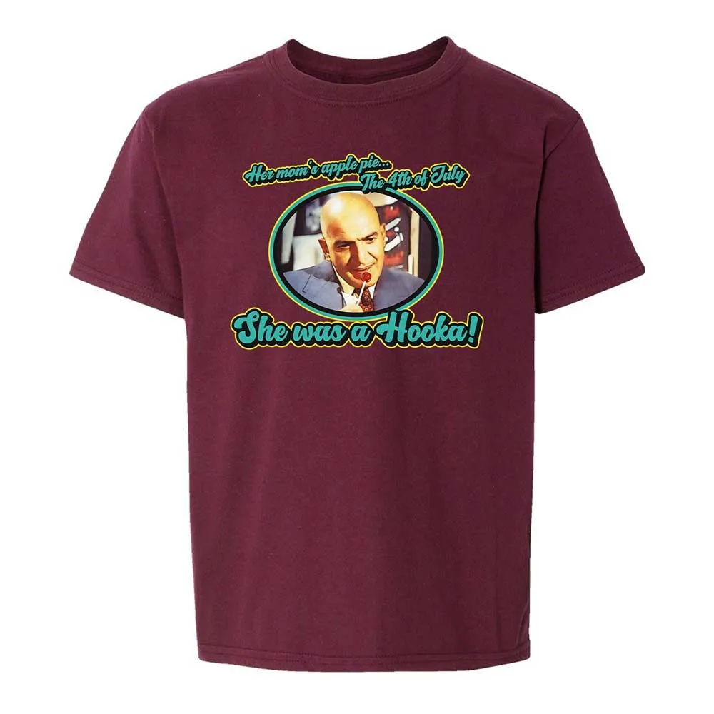 Kids T-Shirt - 7NC3SUVU - Maroon - 14