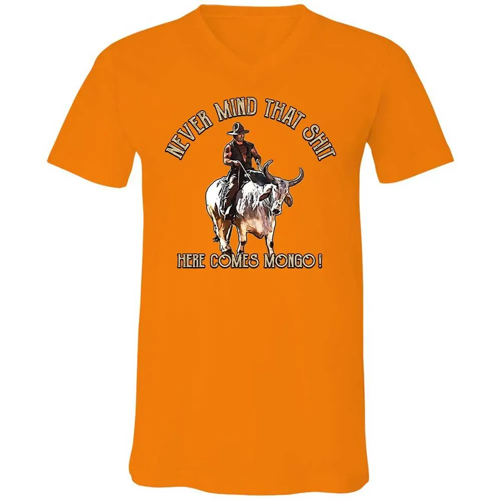 Unisex V-Neck T-Shirt - 2S7NAQ6A - Orange - 7