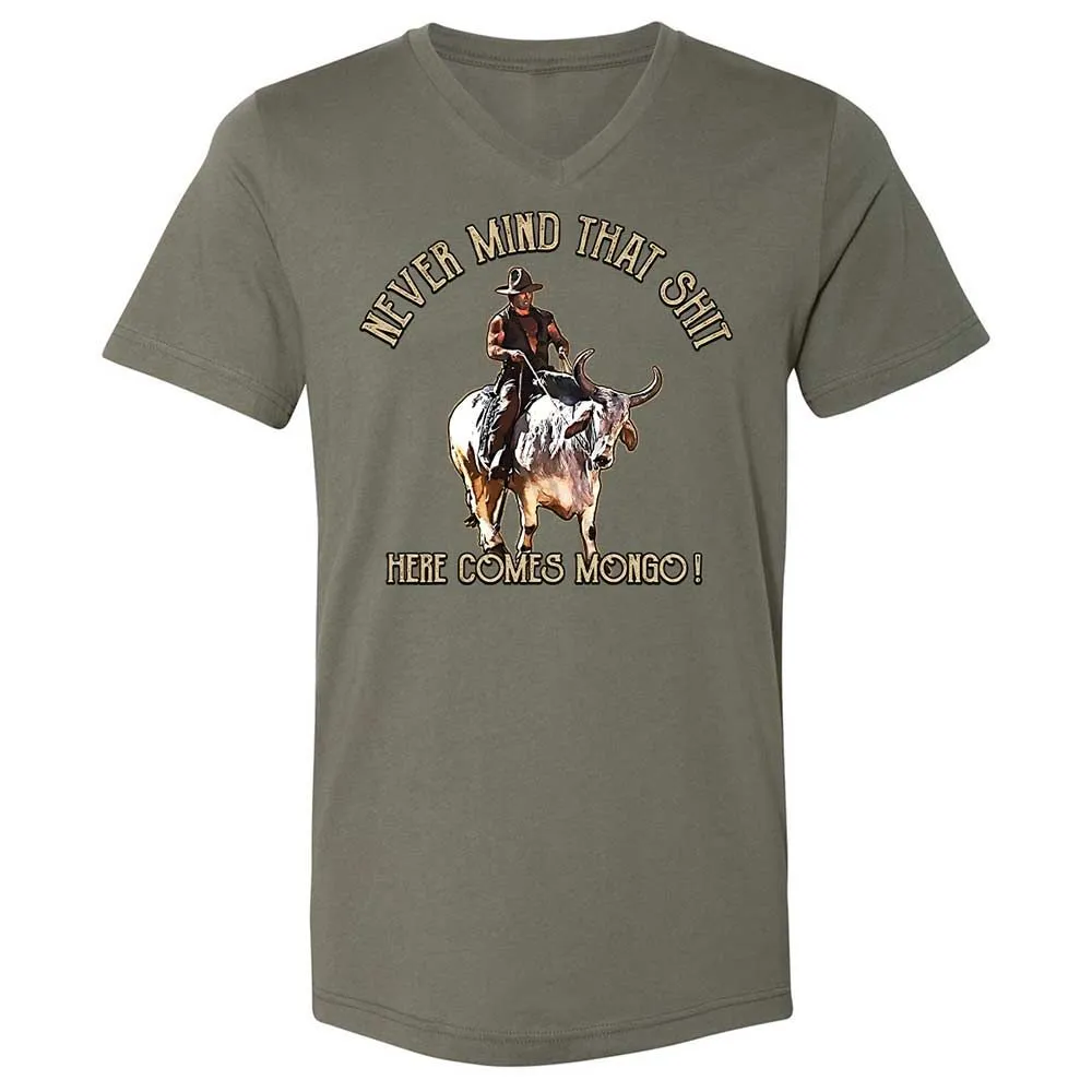Unisex V-Neck T-Shirt - 2S7NAQ6A - Military Green - 15