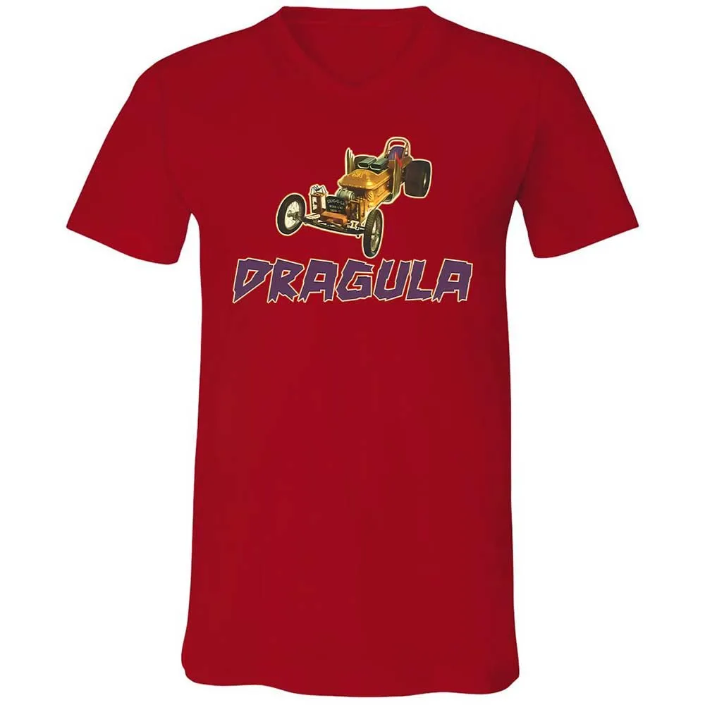 Unisex V-Neck T-Shirt - TTENFMZG - Red - 6