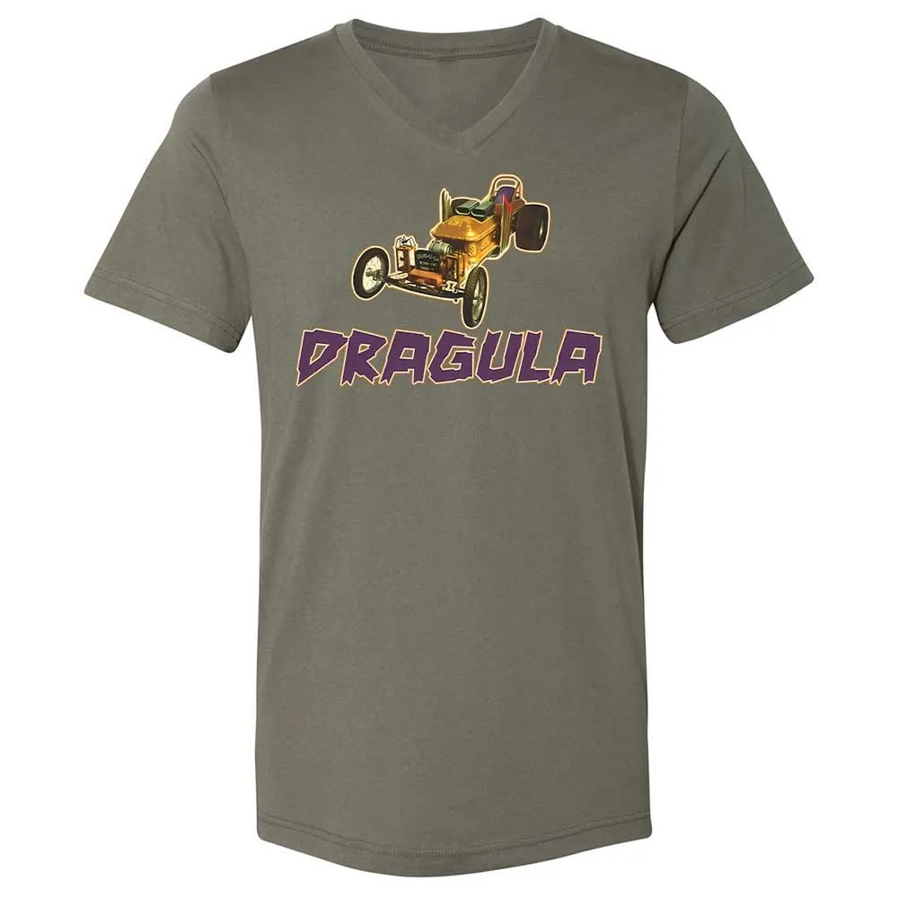 Unisex V-Neck T-Shirt - TTENFMZG - Military Green - 11