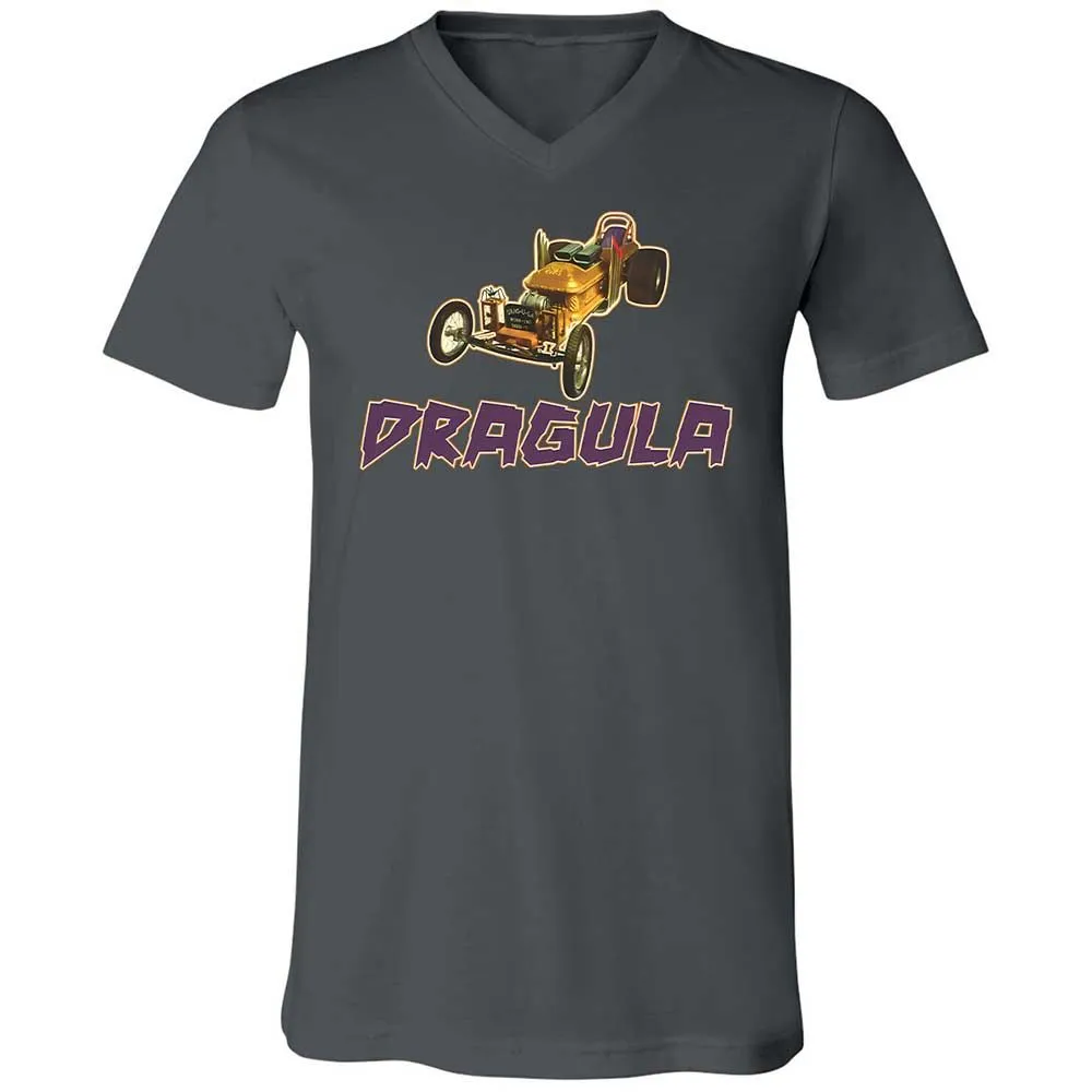 Unisex V-Neck T-Shirt - TTENFMZG - Asphalt - 13