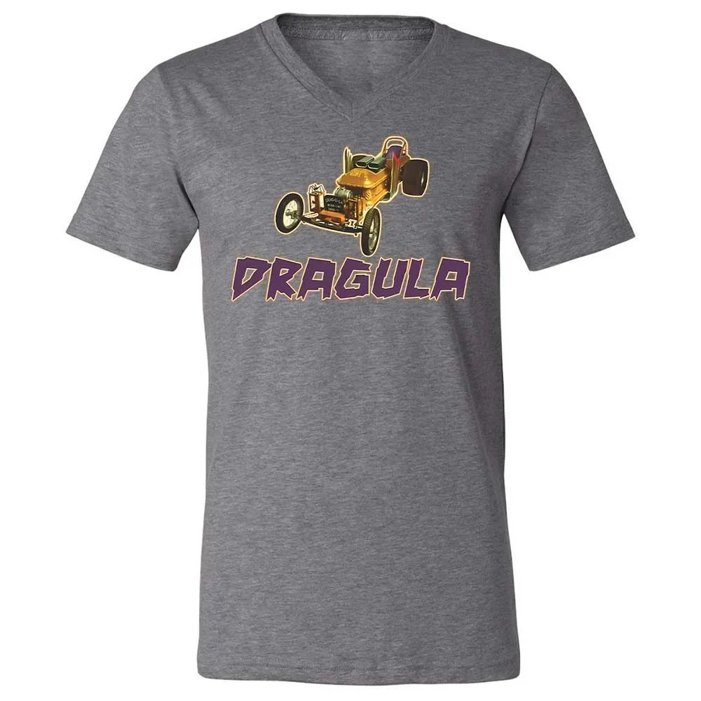 Unisex V-Neck T-Shirt - TTENFMZG - Deep Heather - 14