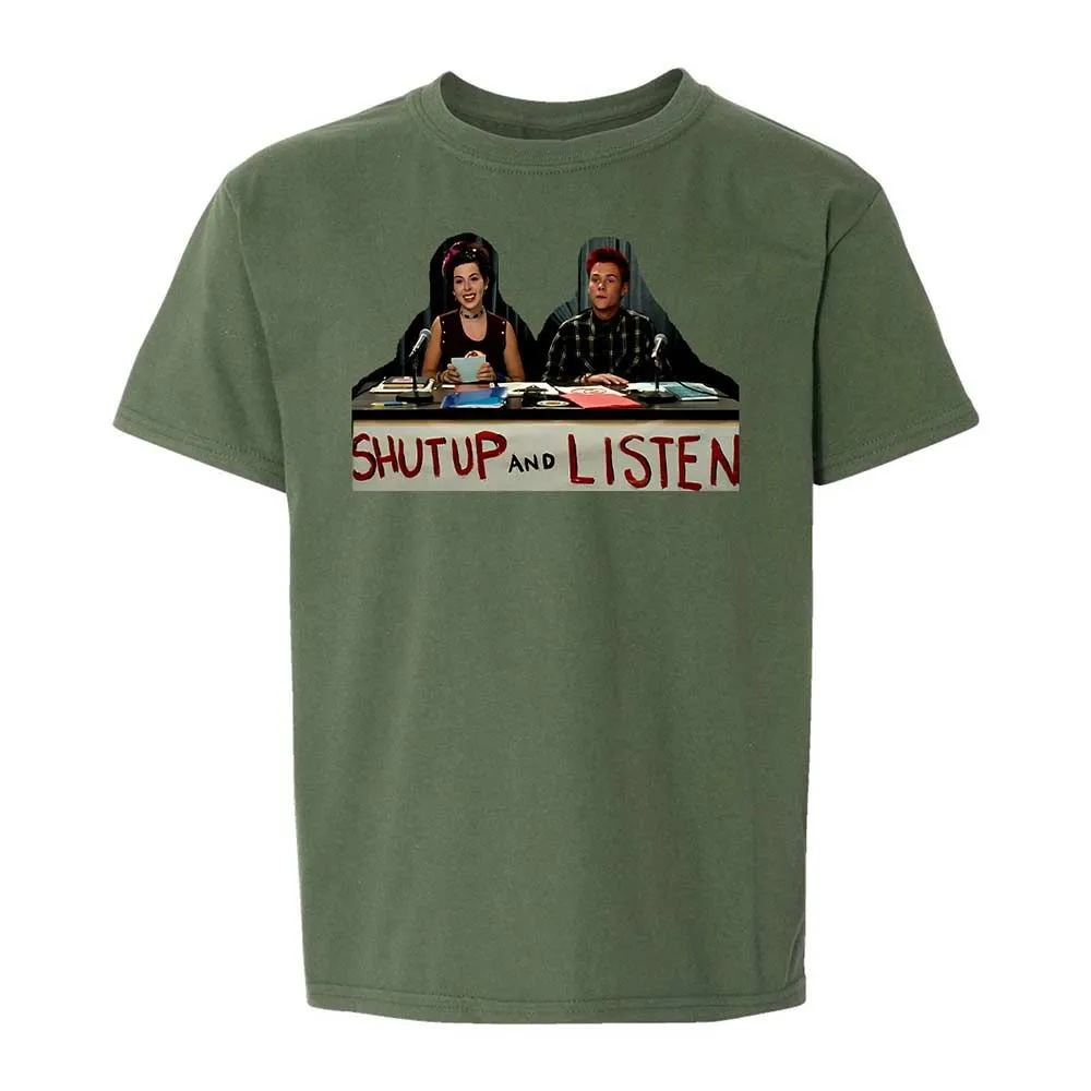 Kids T-Shirt - XZ5YXA2G - Military Green - 20