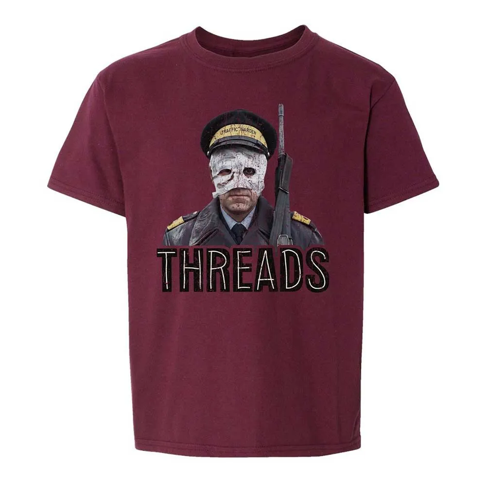Kids T-Shirt - GHTU46HZ - Maroon - 19
